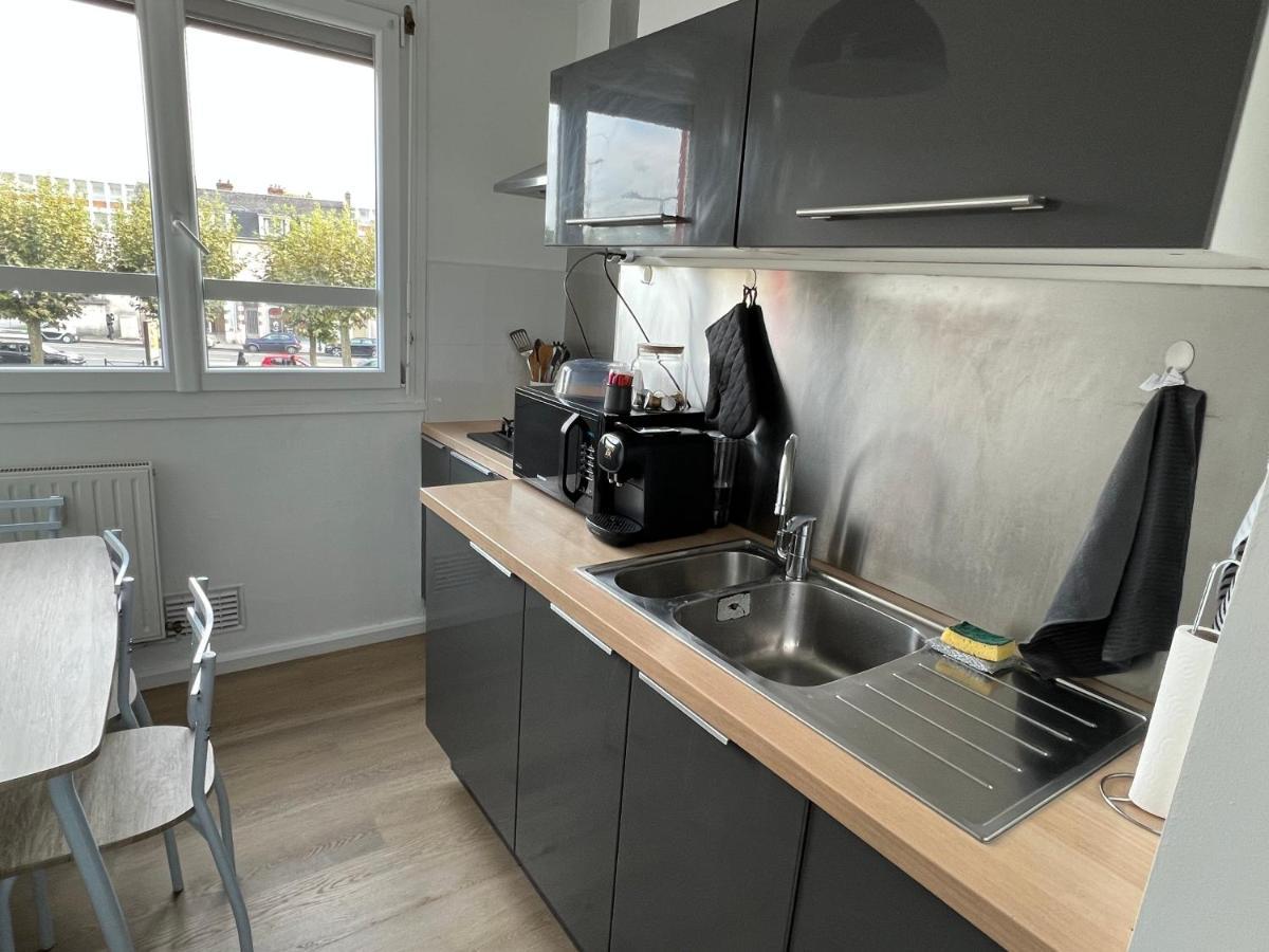 Appt 2 Chambres Proche Gare Fibre Wifi Orleans Bagian luar foto